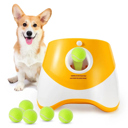 Catapult for Dogs Ball Launcher Dog Toy Tennis Ball Launcher Jumping Ball Pitbull Toys Tennis Ball Machine Automatic Throw Pet